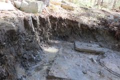 dyer-septic-excavation-norris-job-platform-concrete-cover-ditch