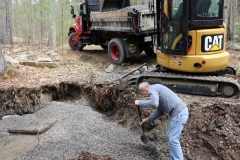 dyer-septic-excavation-norris-job-platform-concrete-cover-gravel