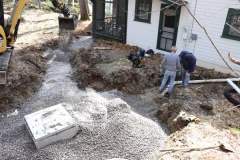 dyer-septic-excavation-norris-job-platform-concrete-cover-new-gravel-emploee-excavator